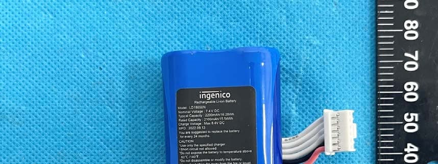 Smart POS Terminal - FCC ID XKB-DX4LOBCLWB - INGENICO (3)