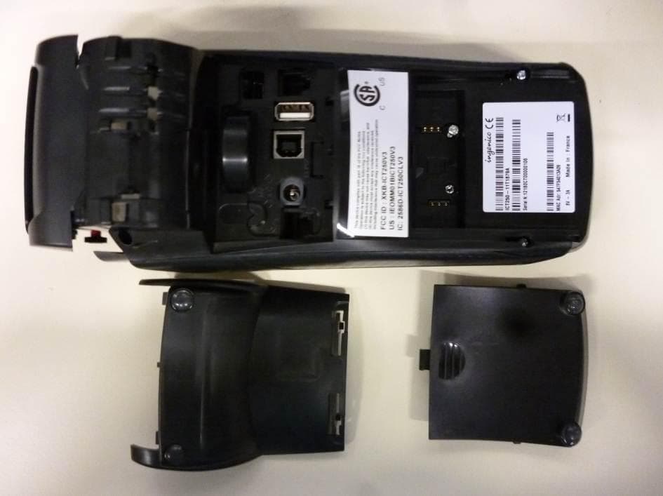 Payment Terminal - FCC ID XKB-ICT250V3 - INGENICO (3)