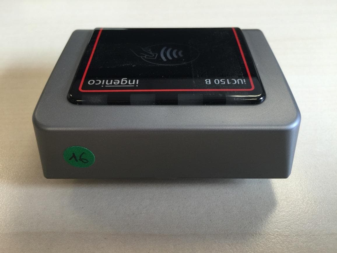Contactless payment terminal - FCC ID XKB-IUC16XCL - INGENICO (3)