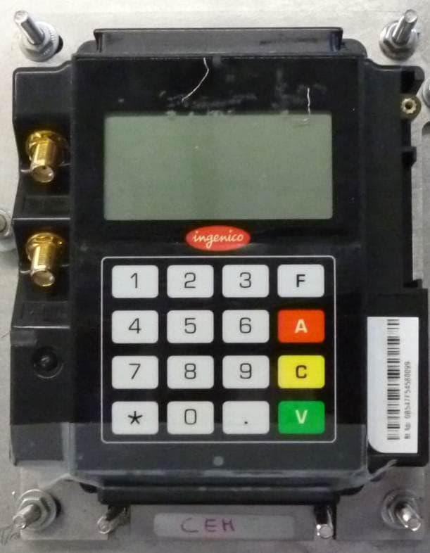 Payment Terminal - FCC ID XKB-IUC18X-RF - INGENICO (2)