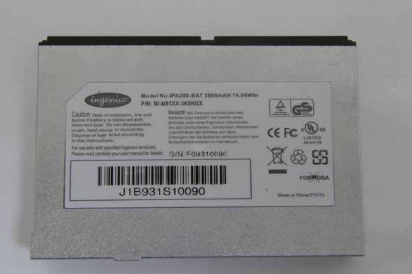 POS terminal - FCC ID XKBIPA280 - INGENICO