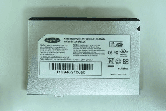 POS terminal - FCC ID XKBIPA280NEWMODEM - INGENICO (2)