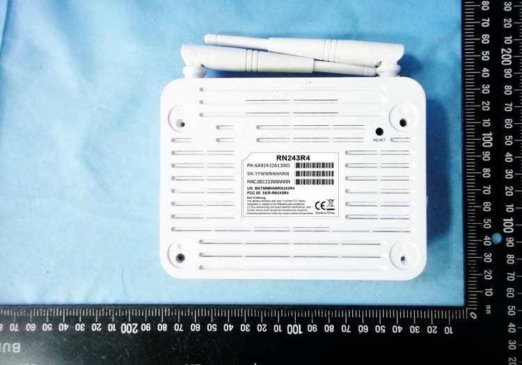 Wireless 802.11 b/g/n ADSL2+ Router - FCC ID XKR-RN243R4 - BaudTec Corporation (2)
