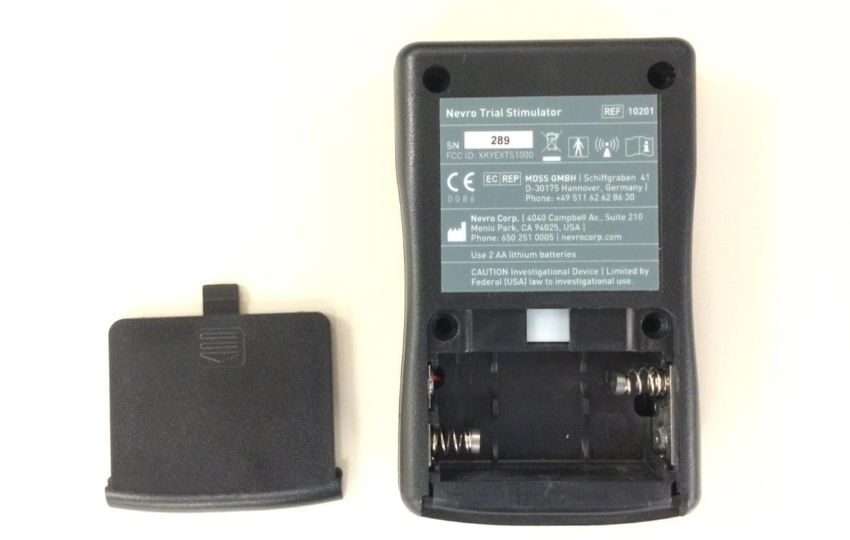 Trial Stimulator - FCC ID XKYEXTS1000 - Nevro Corporation