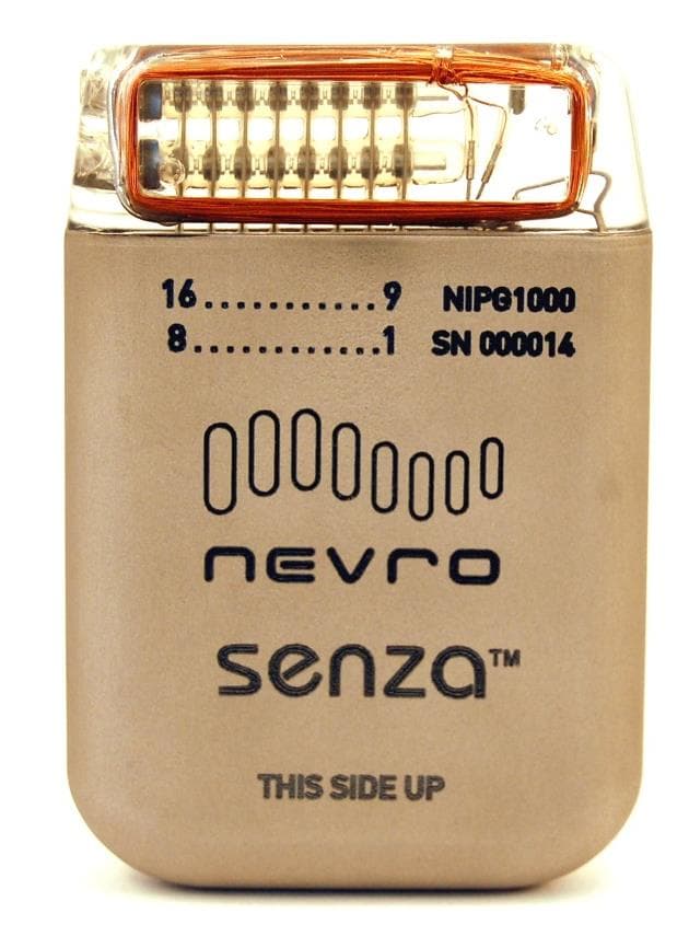 Senza Implantable Pulse Generator - FCC ID XKYIPG1000 - Nevro Corporation