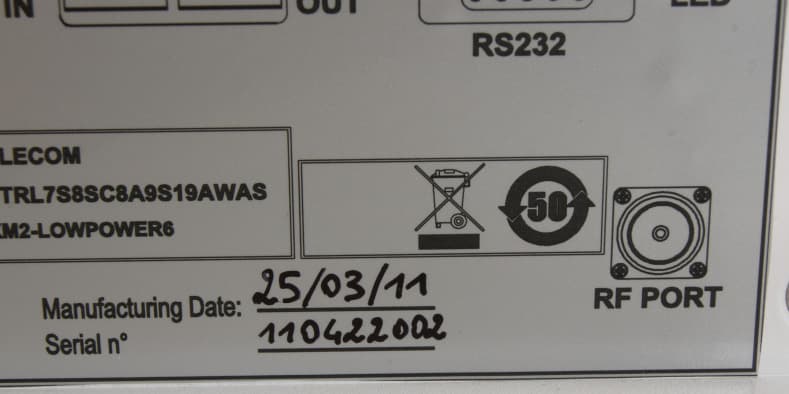OPTICAL SYSTEMS - FCC ID XM2-LOWPOWER6 - Teko Telecom Srl (2)