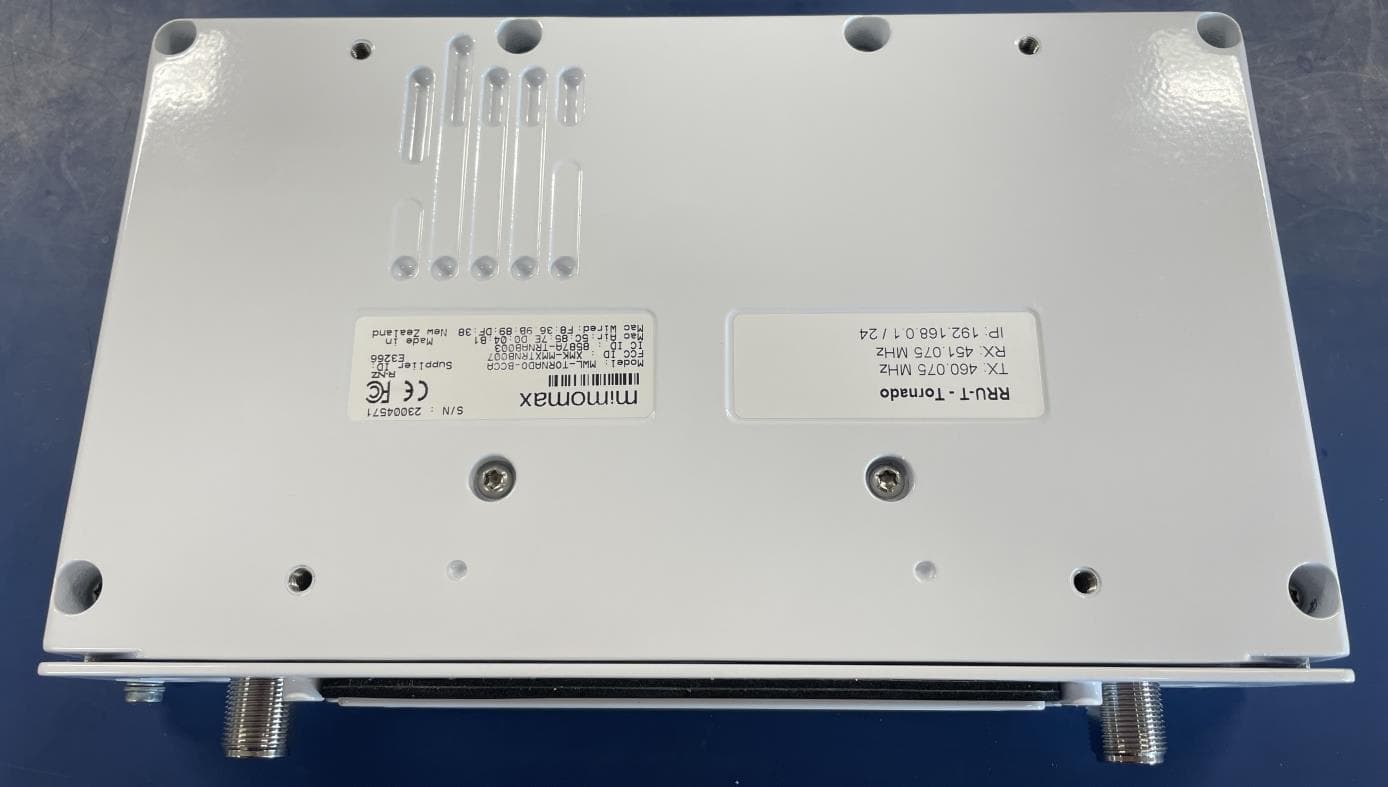 MiMOMax MWL-Tornado - BCCA Digital Linking Radio - FCC ID XMK-MMXTRNB007 - MiMOMax Wireless Limited