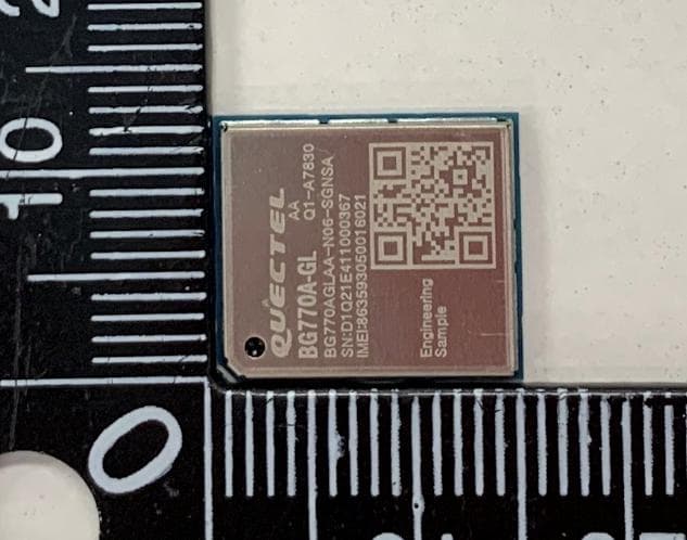 LTE Module - FCC ID XMR2021BG770AGL - Quectel Wireless Solutions Company Limited