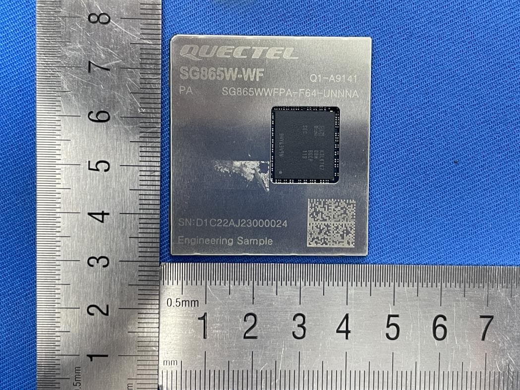 Smart Module with WiFi and BT - FCC ID XMR2022SG865WWF - Quectel Wireless Solutions Company Limited (3)