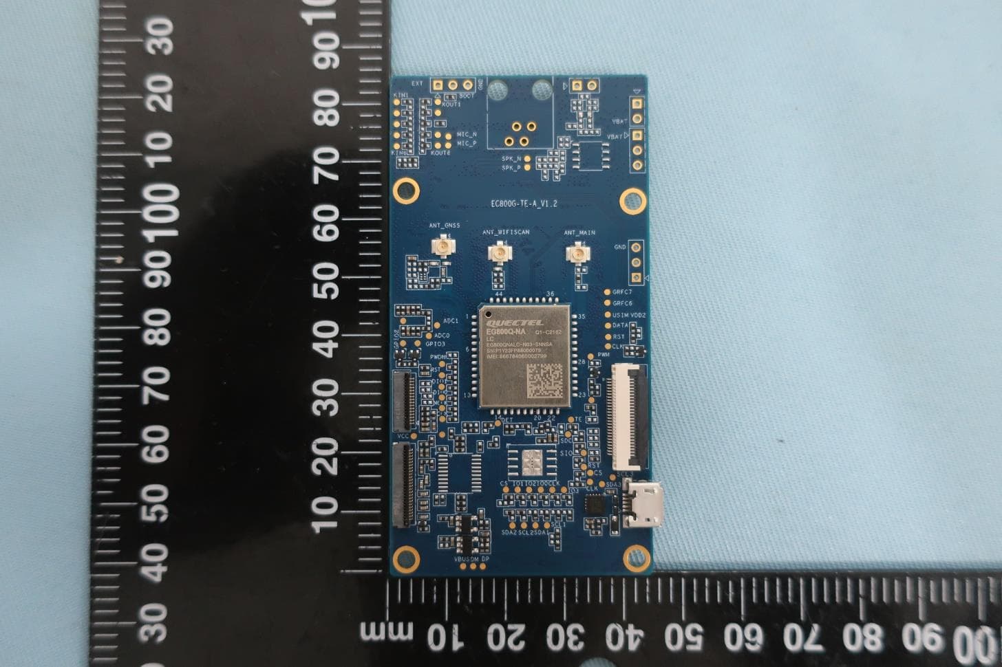 LTE Cat 1bis Module - FCC ID XMR2023EG800QNA - Quectel Wireless Solutions Company Limited