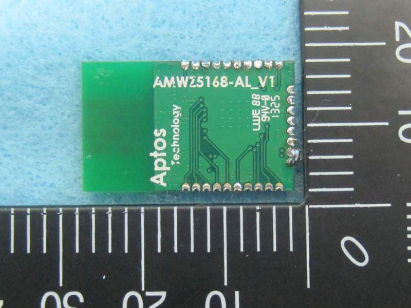 ZigBee module - FCC ID XPQAMWZ5168AL - Aptos Technology (2)