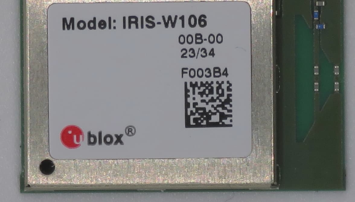 Stand-alone Tri-radio wireless MCU module - FCC ID XPYIRISW1 - u-blox AG (3)