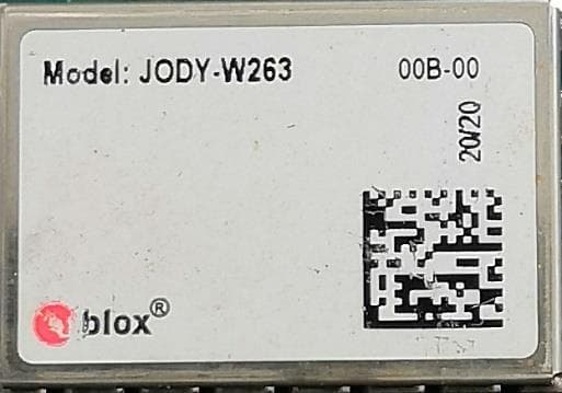 WLAN/Bluetooth host-based multiradio module JODY-W2 - FCC ID XPYJODYW263 - u-blox AG (4)