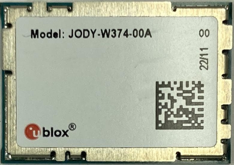 JODY-W374-00A and JODY-W374-00B - FCC ID XPYJODYW374 - u-blox AG (4)