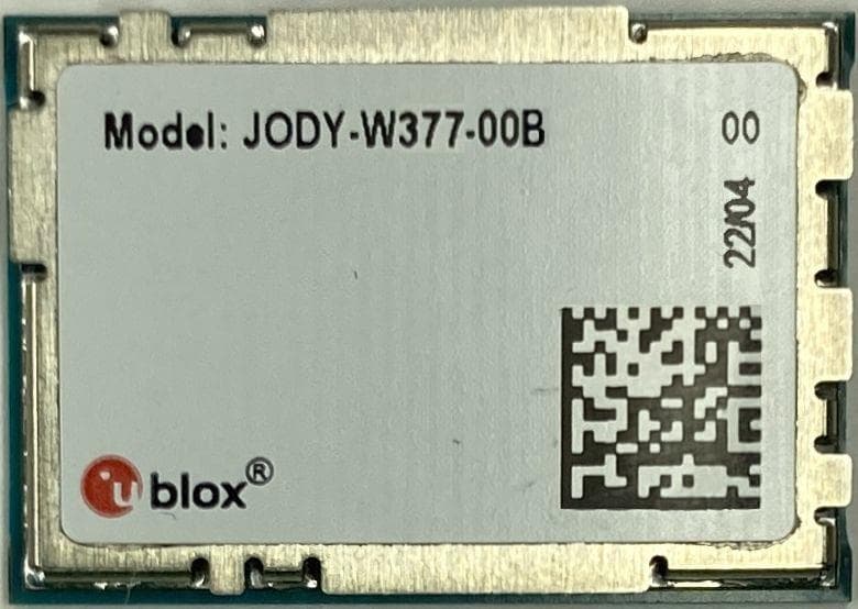 JODY-W374-00A and JODY-W374-00B - FCC ID XPYJODYW374 - u-blox AG (2)
