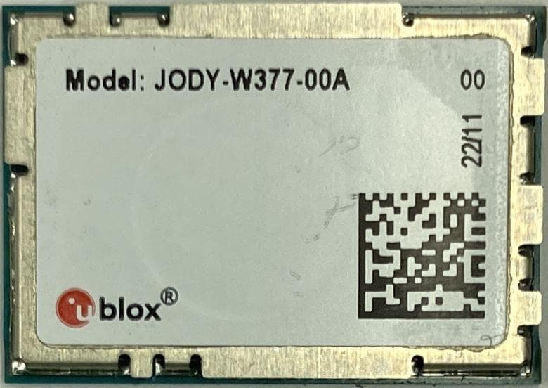 JODY-W374-00A and JODY-W374-00B - FCC ID XPYJODYW374 - u-blox AG (3)