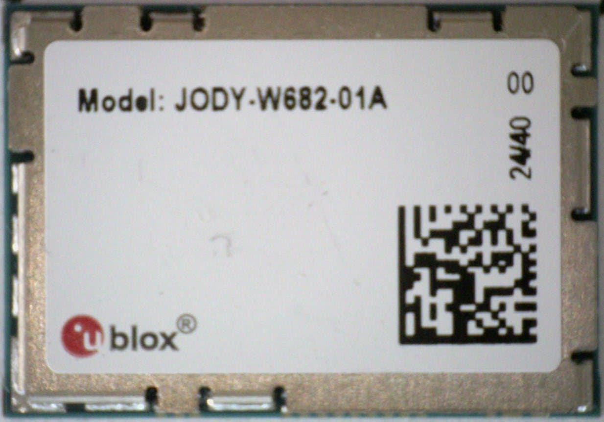 WLAN and Bluetooth module - FCC ID XPYJODYW6A - u-blox AG (2)
