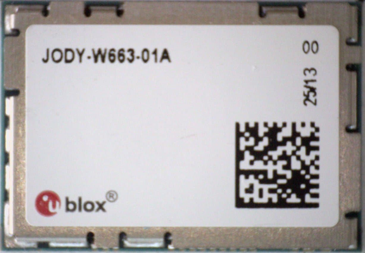 WLAN and Bluetooth module - FCC ID XPYJODYW6A - u-blox AG (5)