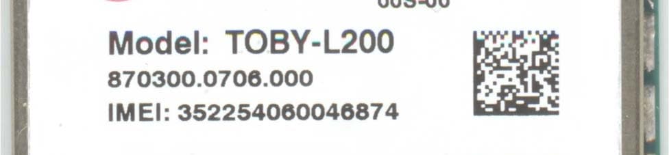 GSM/UMTS/LTE Data Module - FCC ID XPYTOBYL200 - u-blox AG (4)