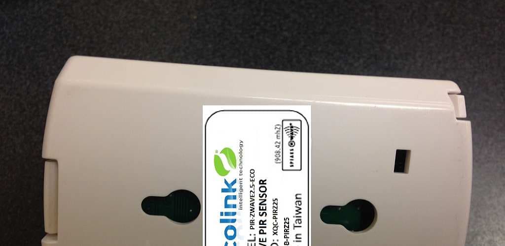 Home Motion Sensor - FCC ID XQC-PIRZ25 - Ecolink Intelligent Technology, Inc.