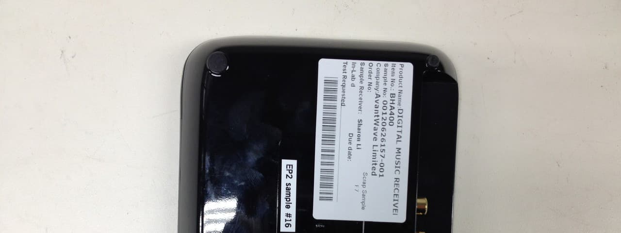 Stereo Bluetooth Receiver - FCC ID XQN-BHA400 - AVANTWAVE LIMITED (3)