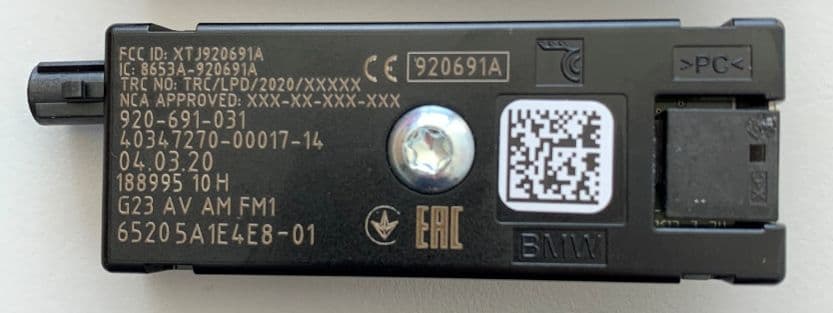 Broadcast Reception Amplifier - FCC ID XTJ920691A - Hirschmann Car Communication GmbH