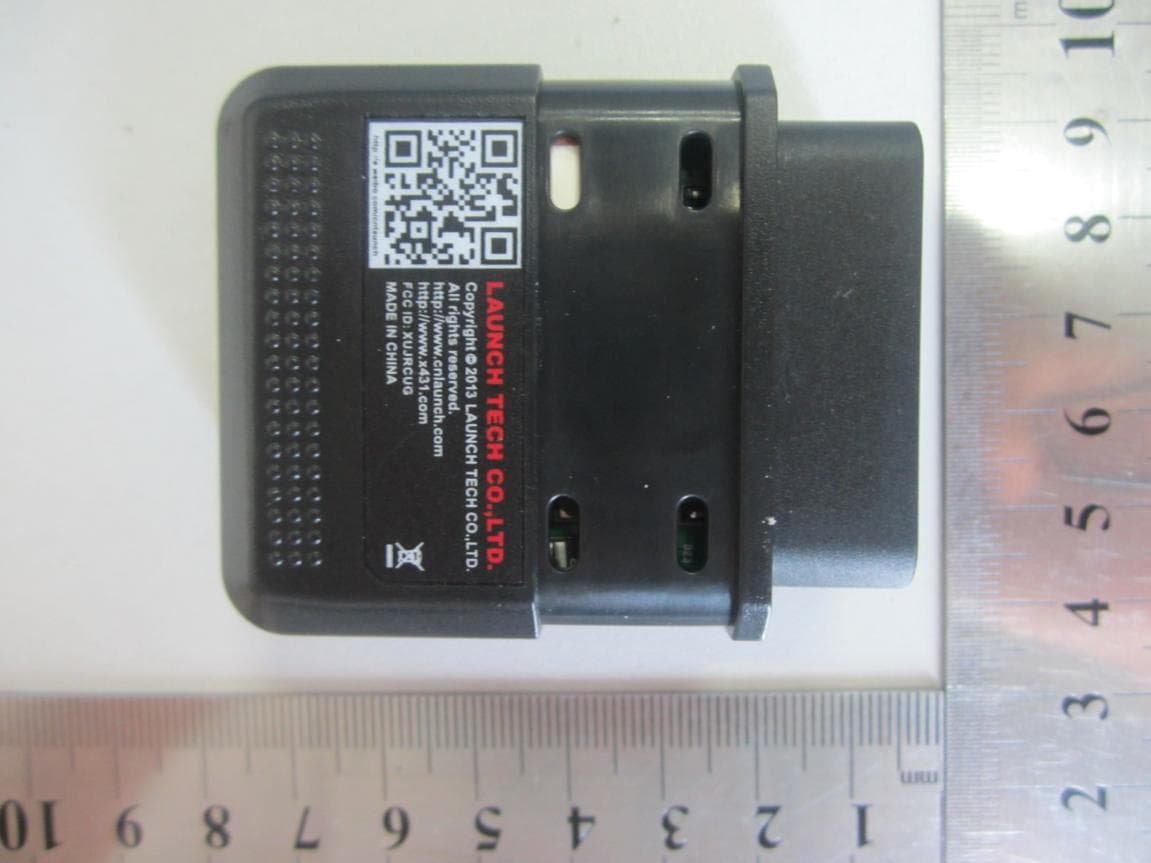 In vehicle data monitoring device - FCC ID XUJRCUG - Launch Tech Co., Ltd. (4)