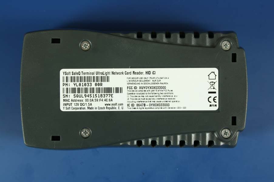 HID iClass Reader - FCC ID XUY0YX0X033000 - Y Soft Corporation, a.s. (2)