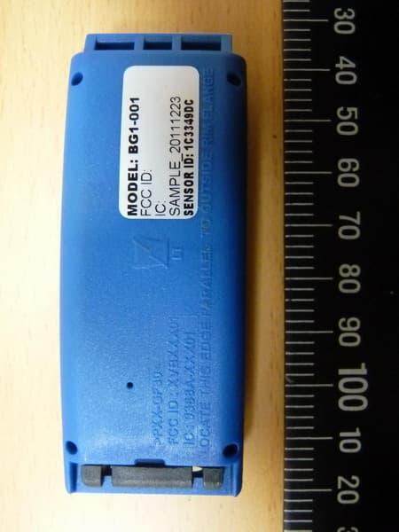 TPMS - FCC ID XVBG1C01 - Standard Motor Products, Inc. (2)