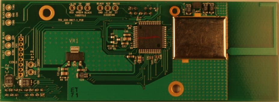 Spectrum 2.4Ghz TX RF Board - FCC ID XVE-SA10044 - Traxxas LP (2)