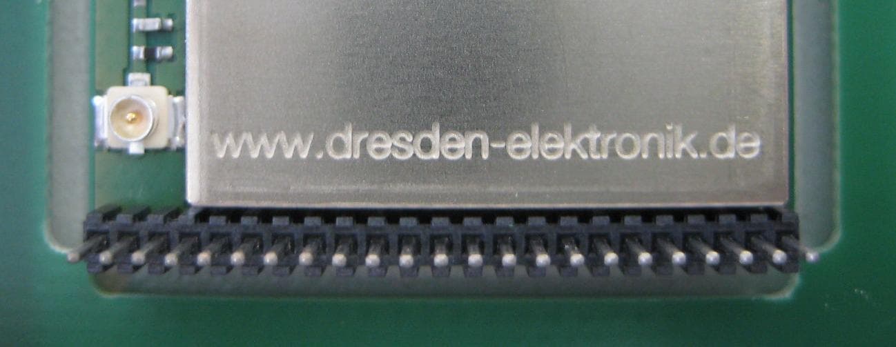 915MHz 802.15.4 radio module - FCC ID XVV-ARM715A02 - dresden elektronik ingenieurtechnik gmbh