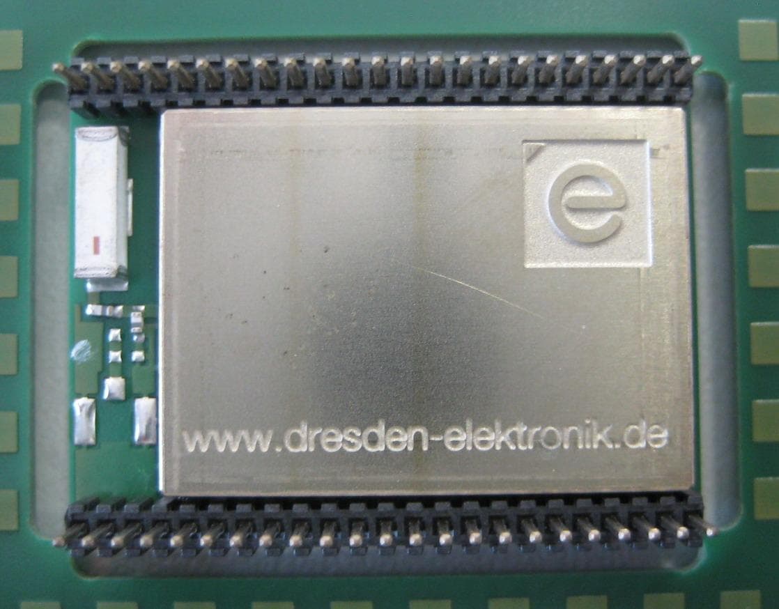 2.4GHZ 802.15.4 radio module - FCC ID XVV-ARM725A00 - dresden elektronik ingenieurtechnik gmbh