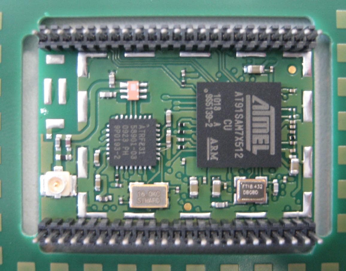 2.4GHz 802.15.4 radio module - FCC ID XVV-ARM725A02 - dresden elektronik ingenieurtechnik gmbh