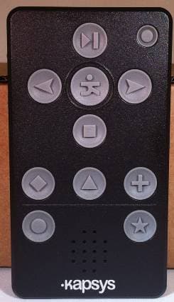 GPS Navigator with MP3 Player and audio book reader - FCC ID XW2MOBILITY - KAPSYS