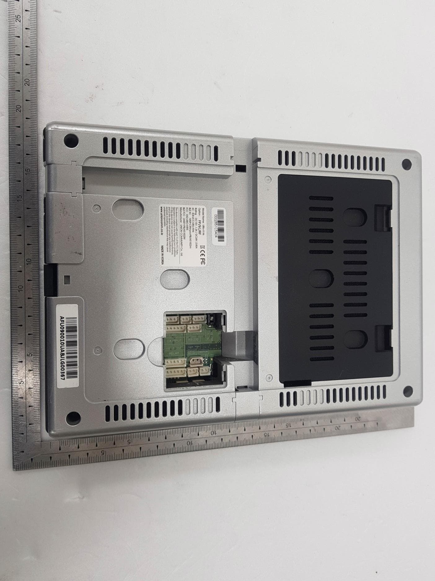 Access controller - FCC ID XX2-UBIO-X-IRIS - UNION COMMUNITY