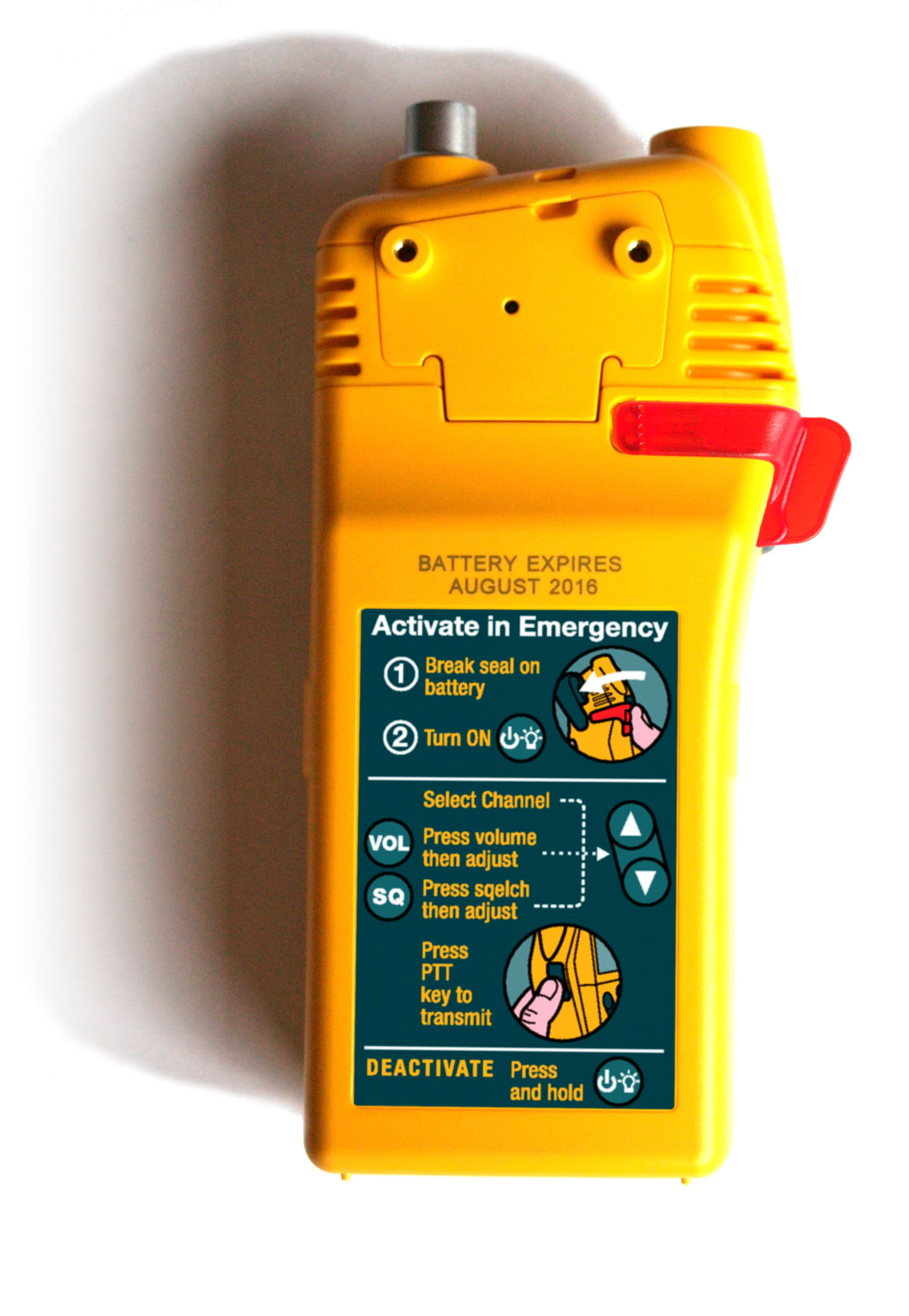 GMDSS SURVIVAL CRAFT VHF RADIOTELEPHONE - FCC ID XYEV100 - Ocean Signal Ltd.