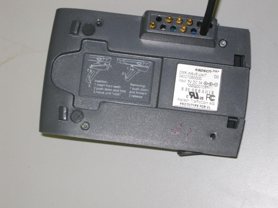IEEE 802.11p communication module - FCC ID XZU9734 - Kapsch Trafficcom AG