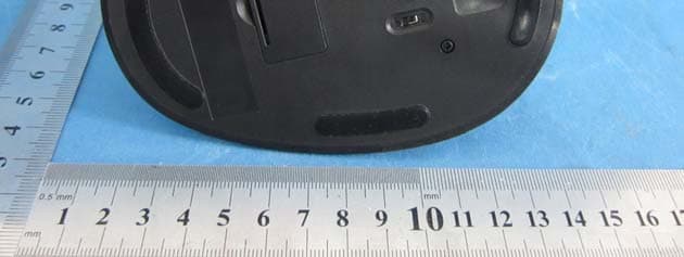 Wireless Mouse - FCC ID Y35-9820099M - Posturite LTD