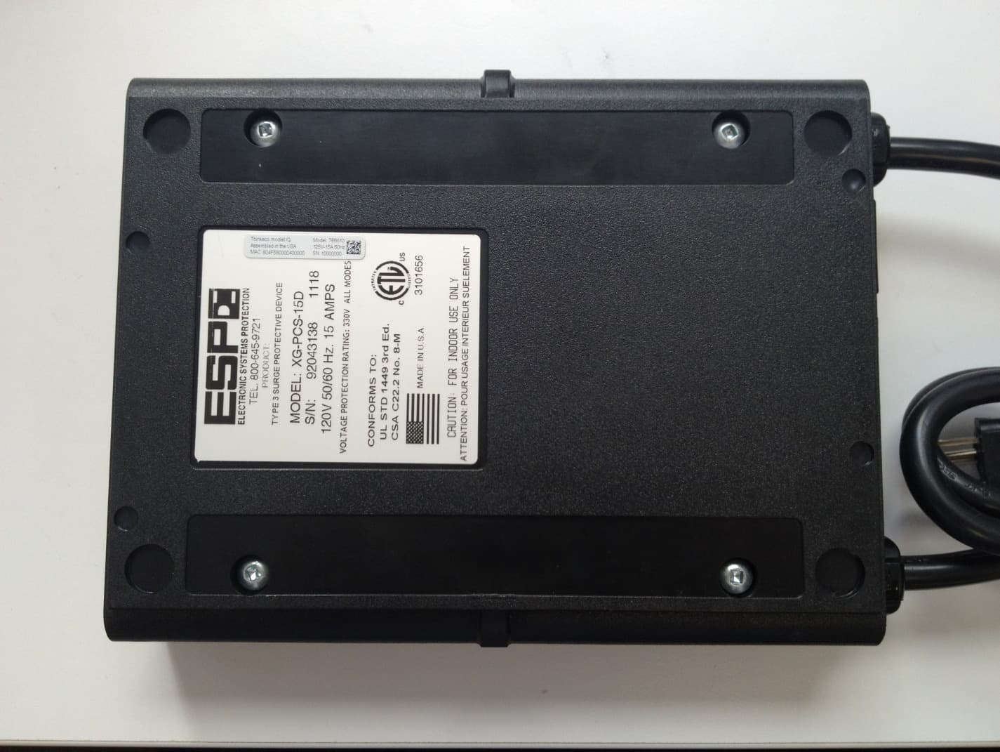 TE6010 - FCC ID Y38TE6010 - ThinkEco, Inc. (1)
