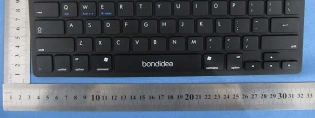 Bluetooth keyboard - FCC ID Y4PK009 - Shenzhen Bondidea Technology Co., LTD