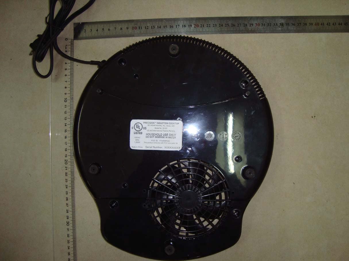 Induction Cooker - FCC ID Y74HHPIDC - HEARTHWARE,  INC. (2)