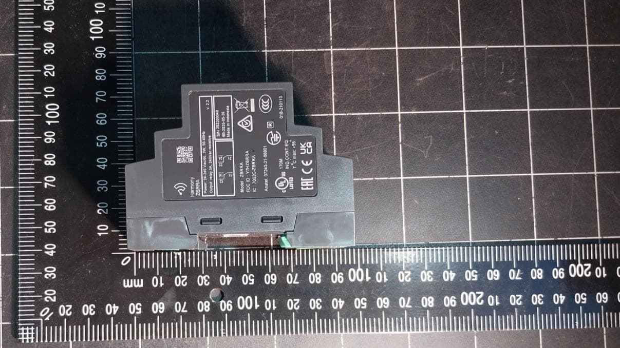 Configurable receiver, Harmony XB5R, 2 relays, 2 buttons, 6 indicating LEDs, monostable, bistable, stop start, 24...240V AC/DC - FCC ID Y7HZBRRA - Schneider Electric Industries France L'Isle d'Espagnac (2)