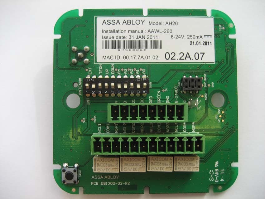 Wireless Communication Hub - FCC ID Y88-AH20R01 - ASSA ABLOY AB (3)