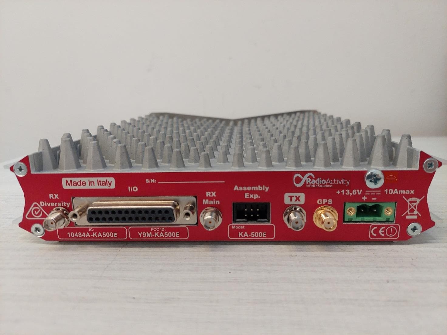 PMR digital transceiver/repeater - FCC ID Y9M-KA500E - Radio Activity srl (3)