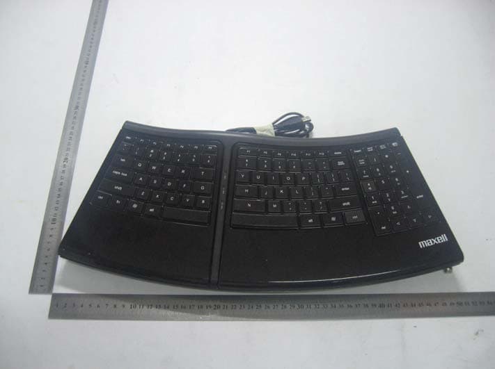 Ergo Motion Keyboard - FCC ID YAE-K2418 - Ergowerx International LLC
