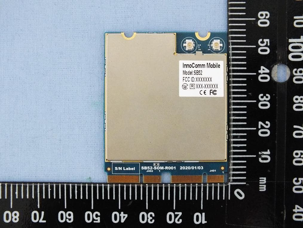 Wireless SOM Module - FCC ID YAISB52 - InnoComm Mobile Technology Corporation (2)