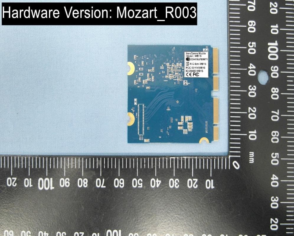 Wireless Audio Module - FCC ID YAIWB15 - InnoComm Mobile Technology Corporation