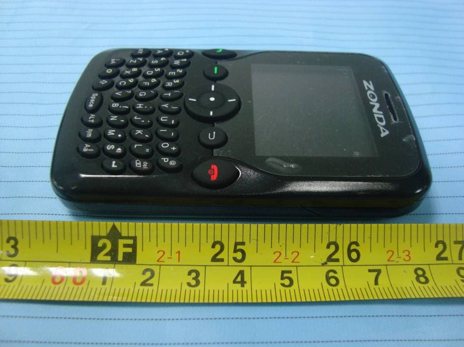 GSM Mobile Phone - FCC ID YAUZMTH200 - ZONDA Corporation, S.A. de C.V.