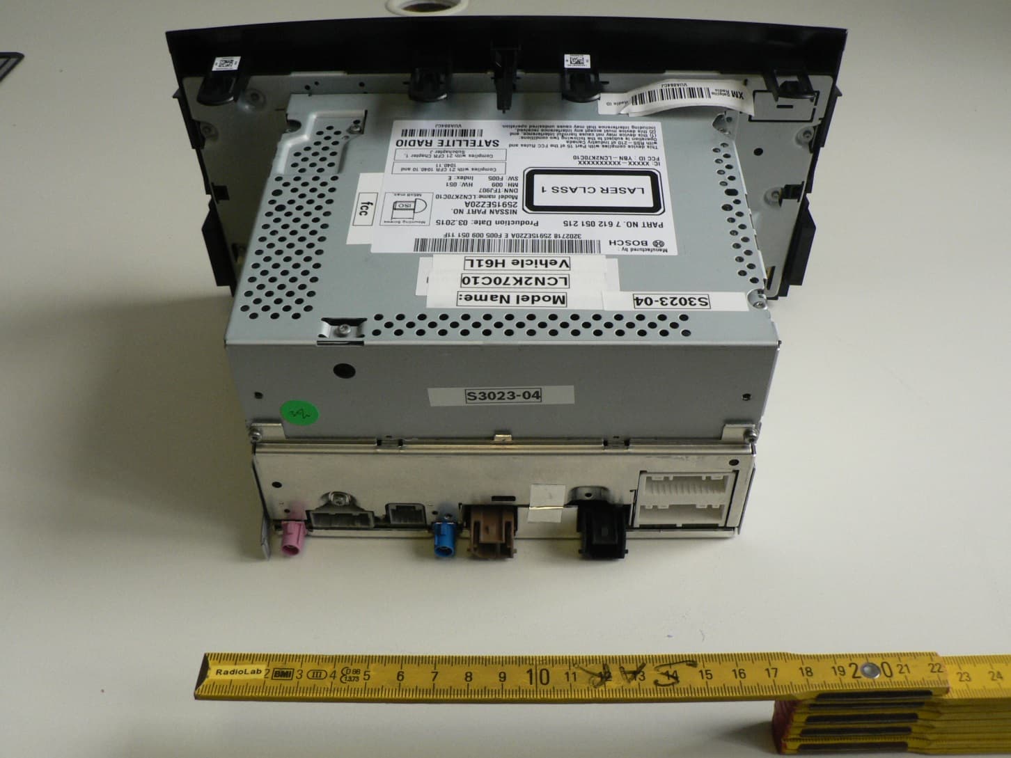 Radio Navigation System - FCC ID YBN-LCN2K70C10 - Robert Bosch GmbH (4)
