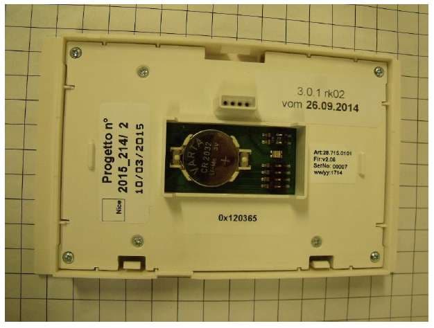 Low power transceiver for screen market - FCC ID YBU2871X09X - elero GmbH Antriebstechnik